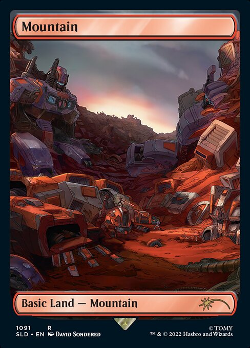 Mountain — Secret Lair Drop #1091, art by David Sondered