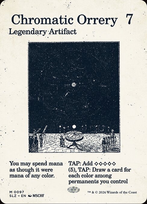 Chromatic Orrery — The Zeta Set #97, art by MSCHF