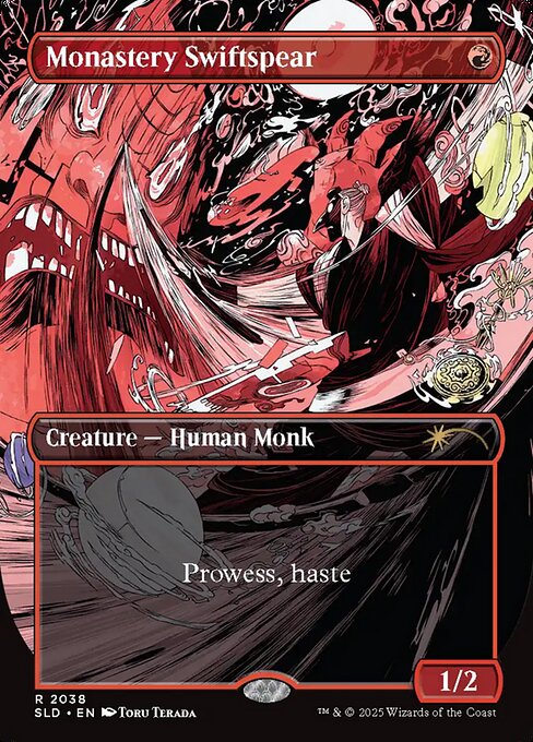 Monastery Swiftspear — Secret Lair Drop #2038, art by Toru Terada