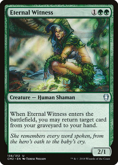 Eternal Witness — Commander Anthology Volume II #136, art by Terese Nielsen
