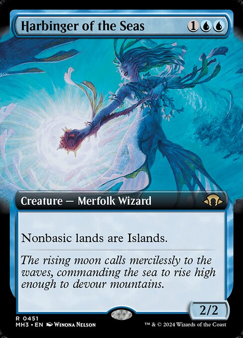 Harbinger of the Seas — Modern Horizons 3 #451, art by Winona Nelson