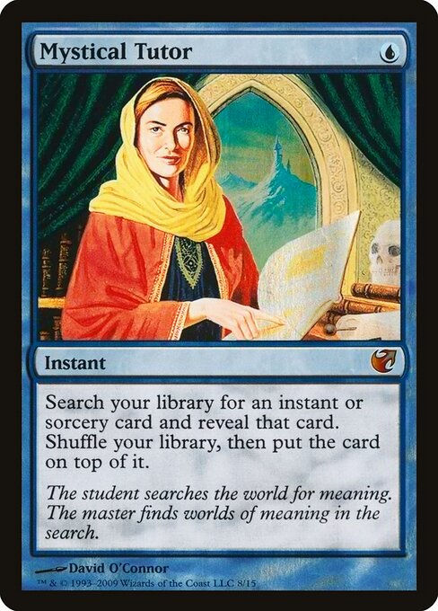 Mystical Tutor — From the Vault: Exiled #8, art by David O'Connor