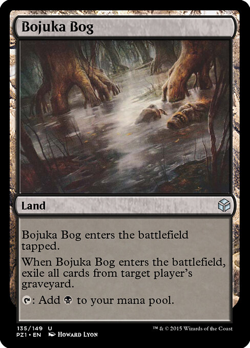 Bojuka Bog — Legendary Cube Prize Pack #135, art by Howard Lyon