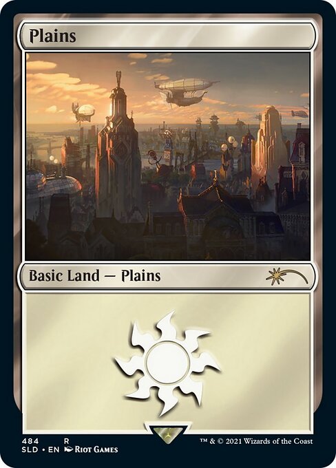 Plains — Secret Lair Drop #484, art by Riot Games