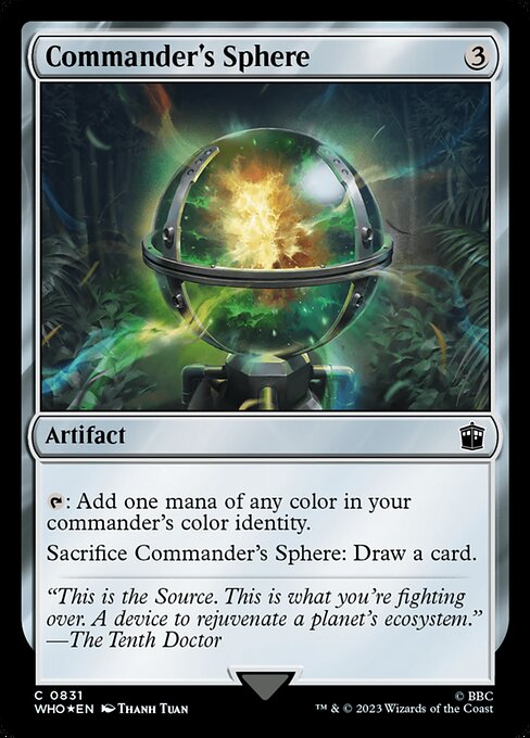 Commander's Sphere — Doctor Who #831, art by Thanh Tuấn