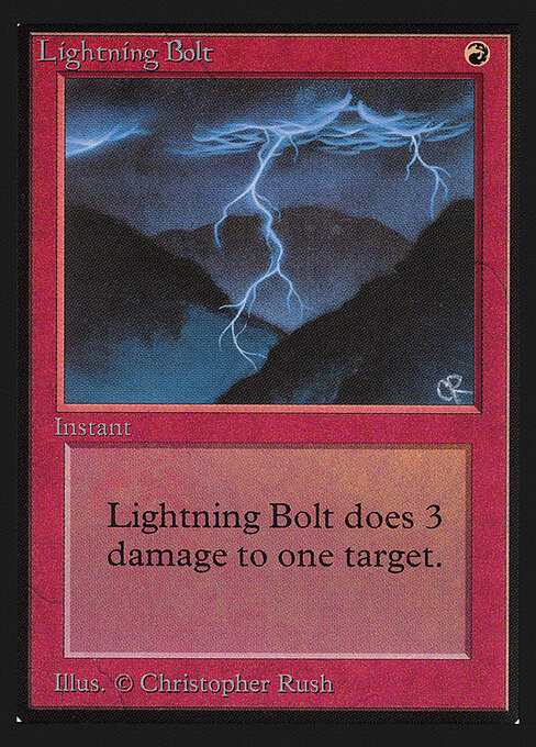 Lightning Bolt — Intl. Collectors' Edition #162, art by Christopher Rush