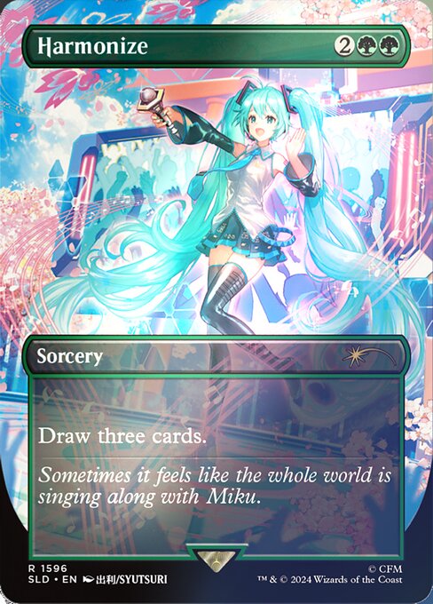 Harmonize — Secret Lair Drop #1596★, art by Syutsuri