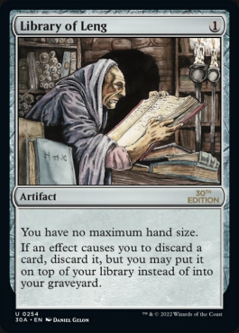 Library of Leng — 30th Anniversary Edition #254, art by Daniel Gelon