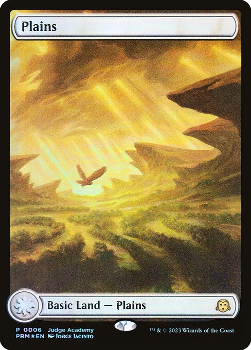 Plains — Judge Gift Cards 2023 #6, art by Jorge Jacinto