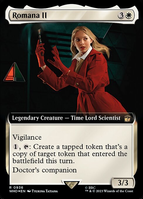 Romana II — Doctor Who #936, art by Tyukina Tatiana