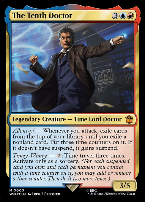 The Tenth Doctor — Doctor Who #3, art by Luisa J. Preissler
