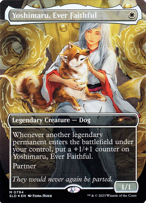 Yoshimaru, Ever Faithful — Secret Lair Drop #794, art by Fiona Hsieh