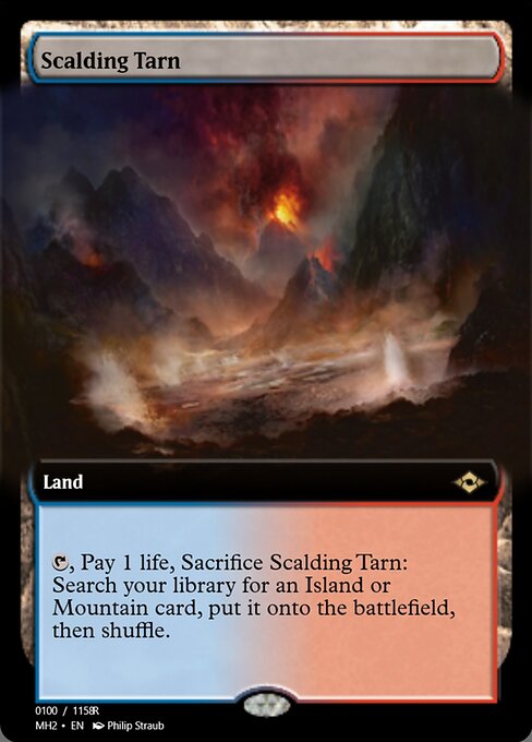 Scalding Tarn — Magic Online Promos #91401, art by Philip Straub