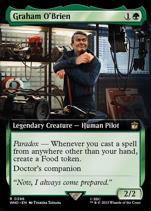 Graham O'Brien — Doctor Who #396, art by Tyukina Tatiana