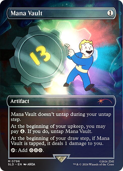 Mana Vault — Secret Lair Drop #796★, art by AKQA