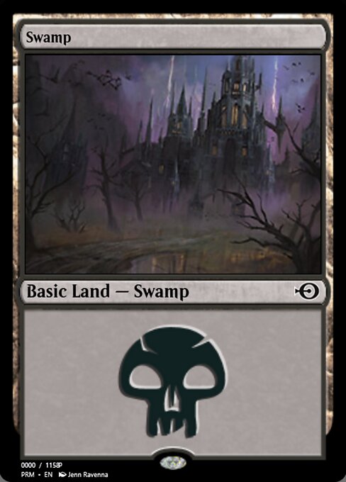 Swamp — Magic Online Promos #81858, art by Ravenna Tran