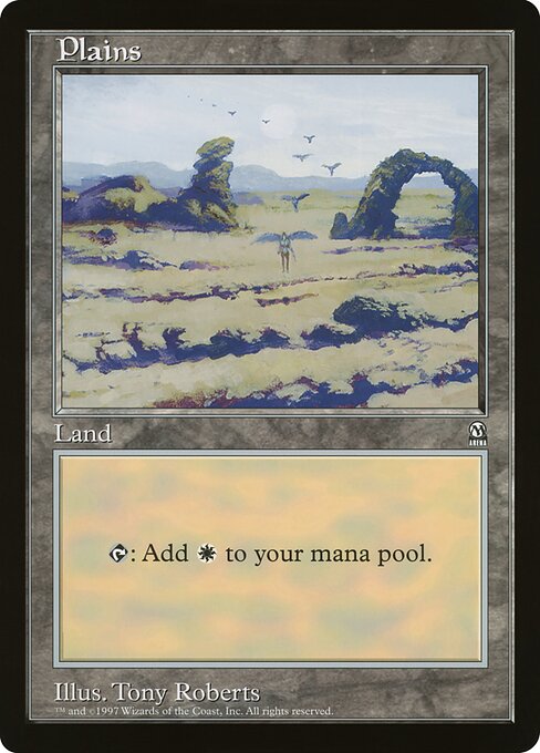 Plains — Oversized League Prizes #1, art by Tony Roberts