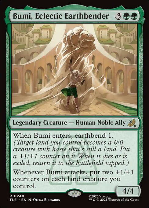 Bumi, Eclectic Earthbender