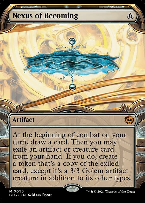 Nexus of Becoming — The Big Score #55, art by Mark Poole