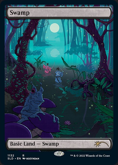 Swamp — Secret Lair Drop #1132, art by kozyndan