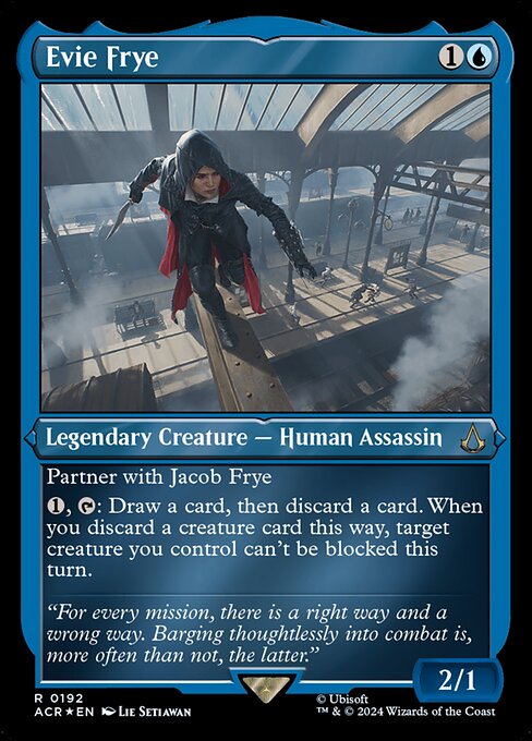 Evie Frye — Assassin's Creed #192, art by Lie Setiawan