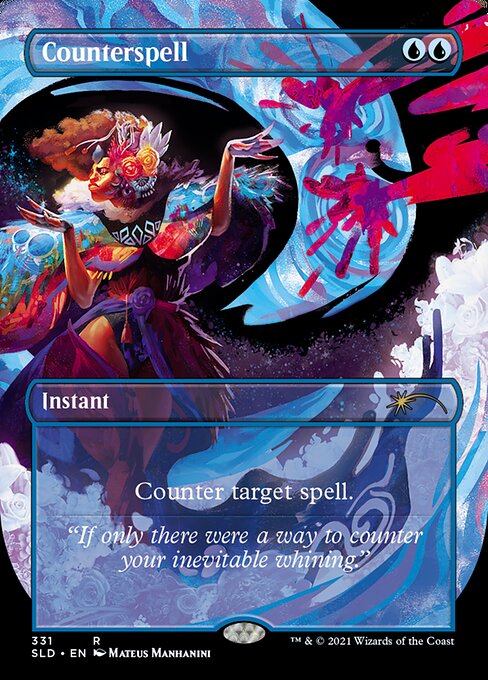 Counterspell — Secret Lair Drop #331, art by Mateus Manhanini