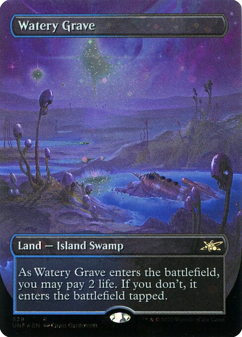 Watery Grave — Unfinity #529, art by Chris Ostrowski