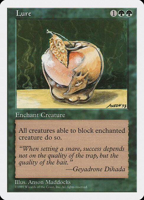 Lure — Fifth Edition #314, art by Anson Maddocks