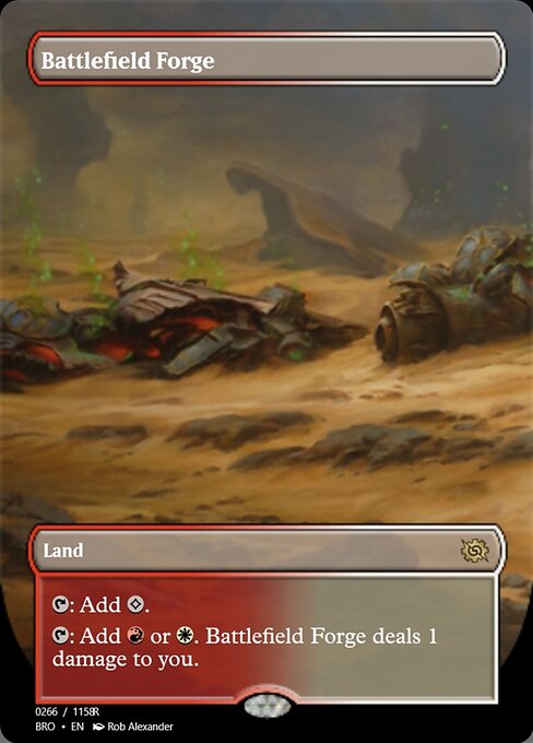 Battlefield Forge — Magic Online Promos #105882, art by Rob Alexander