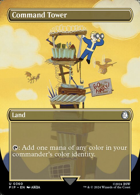 Command Tower — Fallout #360, art by AKQA