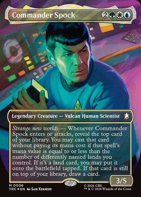 Commander Spock — Star Trek Commander #6, art by Sam Kennedy