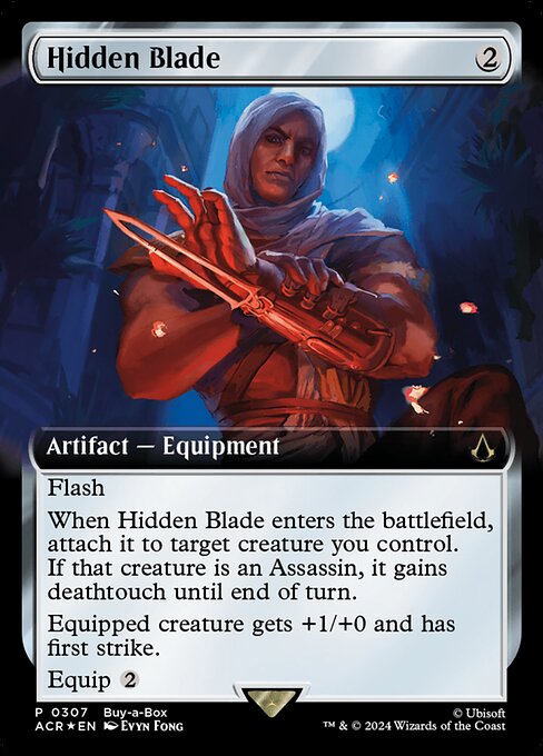 Hidden Blade — Assassin's Creed #307, art by Evyn Fong