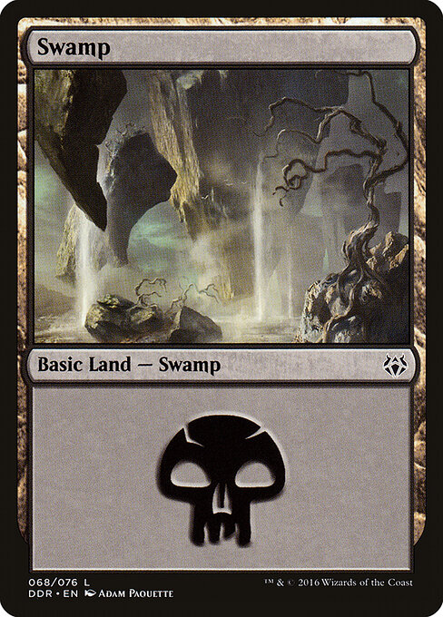 Swamp — Duel Decks: Nissa vs. Ob Nixilis #68, art by Adam Paquette