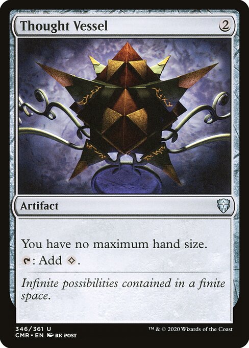 Thought Vessel — Commander Legends #346, art by rk post