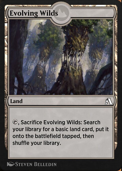 Evolving Wilds — Arena Beginner Set #111, art by Steven Belledin