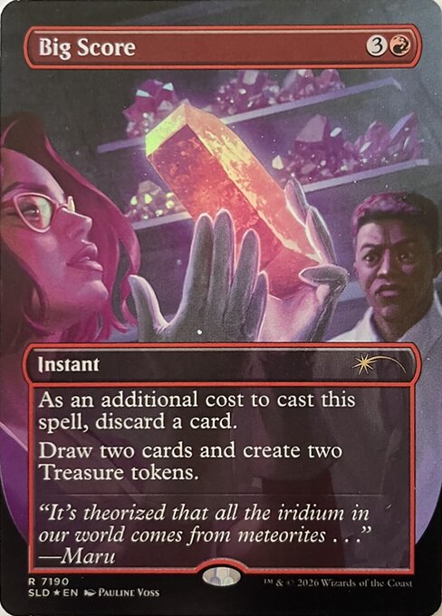Big Score — Secret Lair Drop #7190, art by Pauline Voss