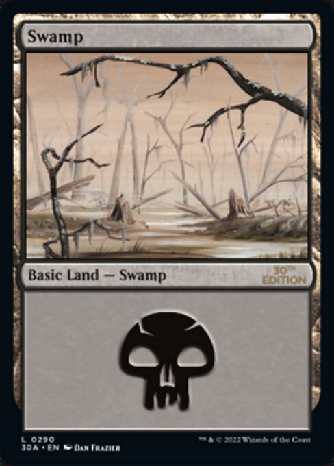 Swamp — 30th Anniversary Edition #290, art by Dan Frazier