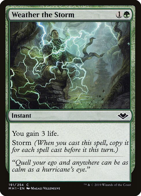 Weather the Storm — Modern Horizons #191, art by Magali Villeneuve