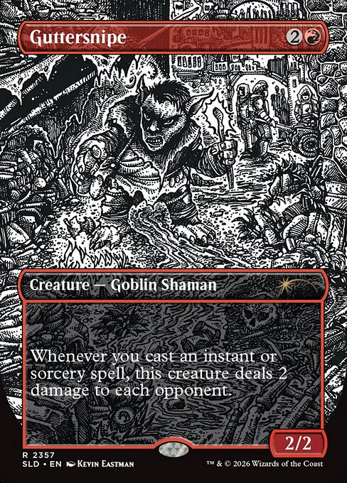 Guttersnipe — Secret Lair Drop #2357, art by Kevin Eastman
