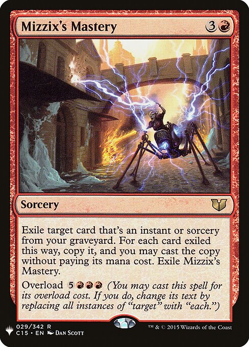 Mizzix's Mastery — The List #C15-29, art by Dan Murayama Scott
