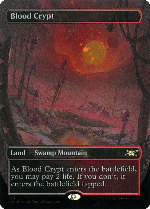 Blood Crypt — Unfinity #530, art by Chris Ostrowski