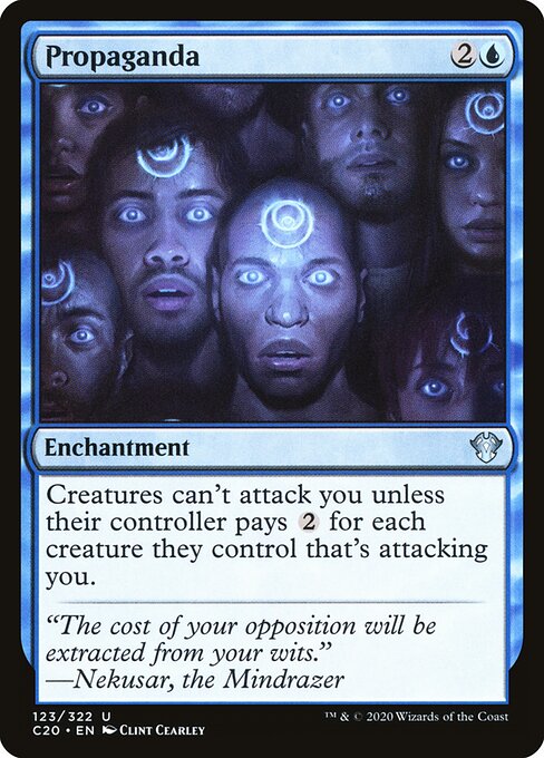 Propaganda — Commander 2020 #123, art by Clint Cearley