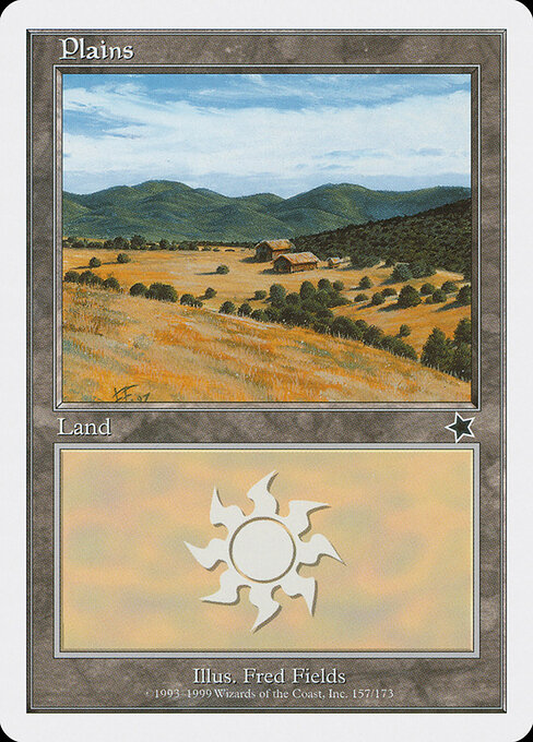 Plains — Starter 1999 #157, art by Fred Fields