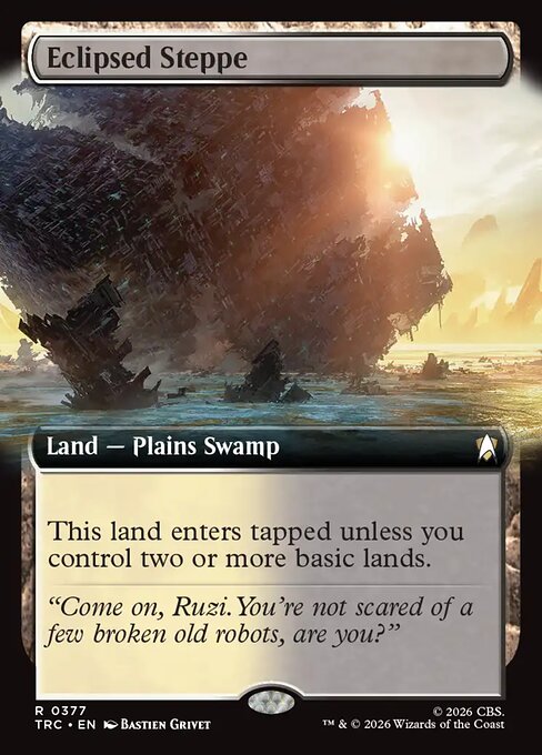 Eclipsed Steppe