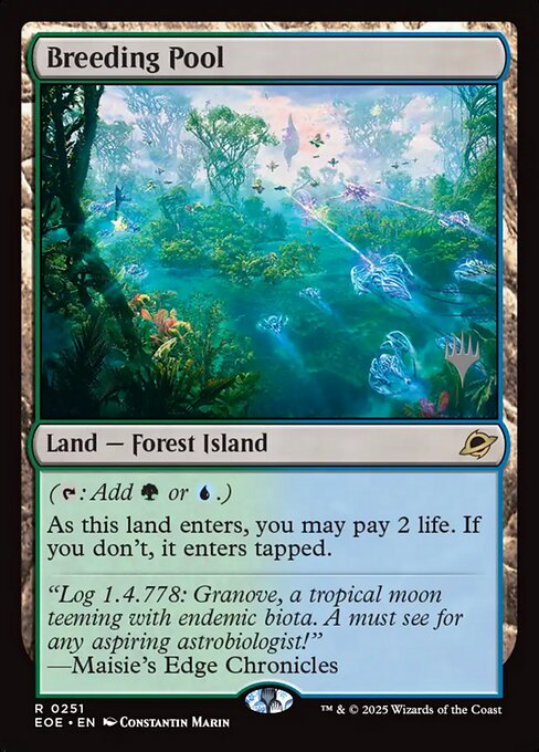 Breeding Pool — Edge of Eternities Promos #251p, art by Constantin Marin