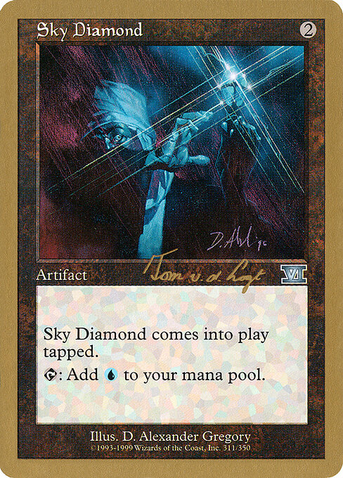 Sky Diamond — World Championship Decks 2000 #tvdl311, art by D. Alexander Gregory