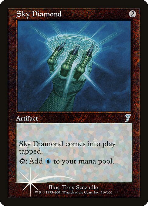 Sky Diamond — Seventh Edition #316★, art by Tony Szczudlo