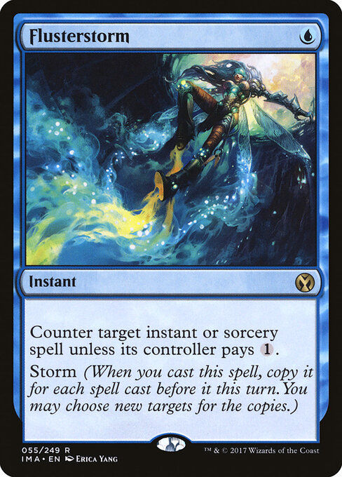 Flusterstorm — Iconic Masters #55, art by Erica Yang