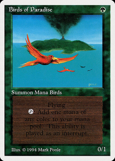 Birds of Paradise — Summer Magic / Edgar #187, art by Mark Poole