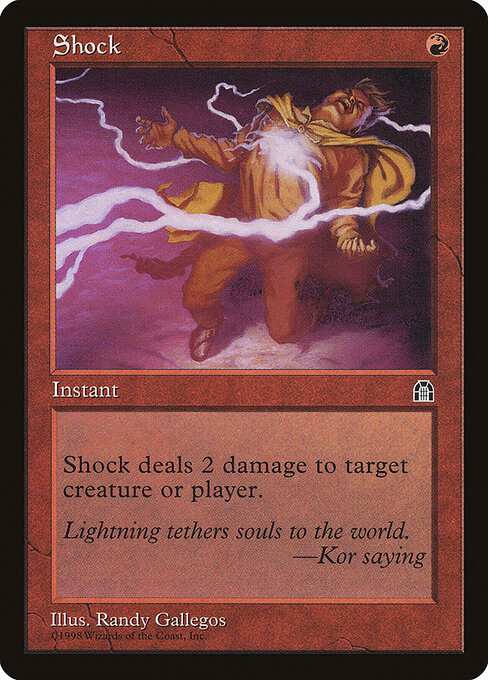 Shock — Stronghold #98, art by Randy Gallegos